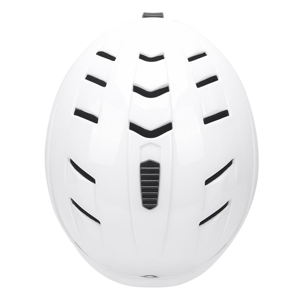 Casco da sci con fodera rimovibile e copri orecchie casco da Snowboard regolabile uomo donna casco da neve in-muffa