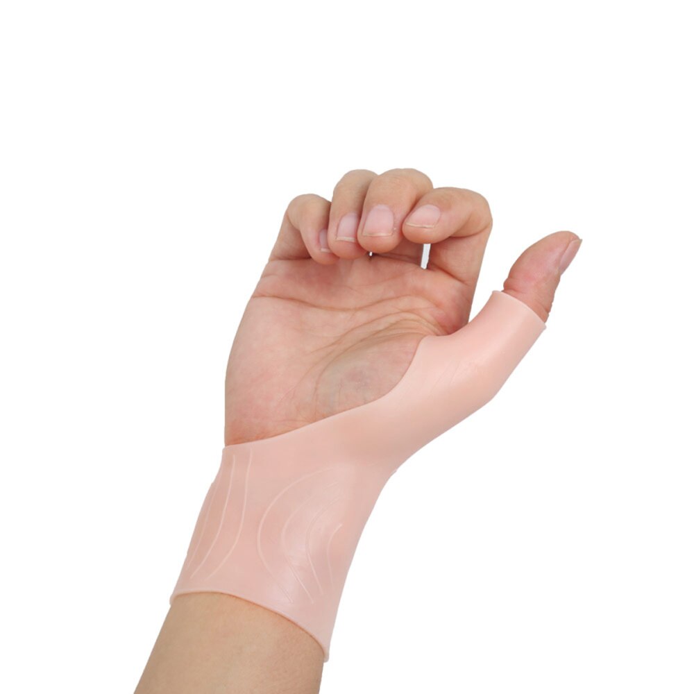 2 Pairs of Wrist Support Brace Sleeves Prevent Pain Tenosynovitis on Wrist and Thumb Joints