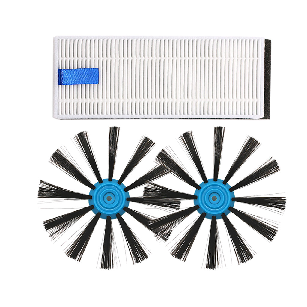 Robot Vacuum Replacement Parts Kit – Side Brushes, Mop Pads & Filters For BR150/BR151 Models