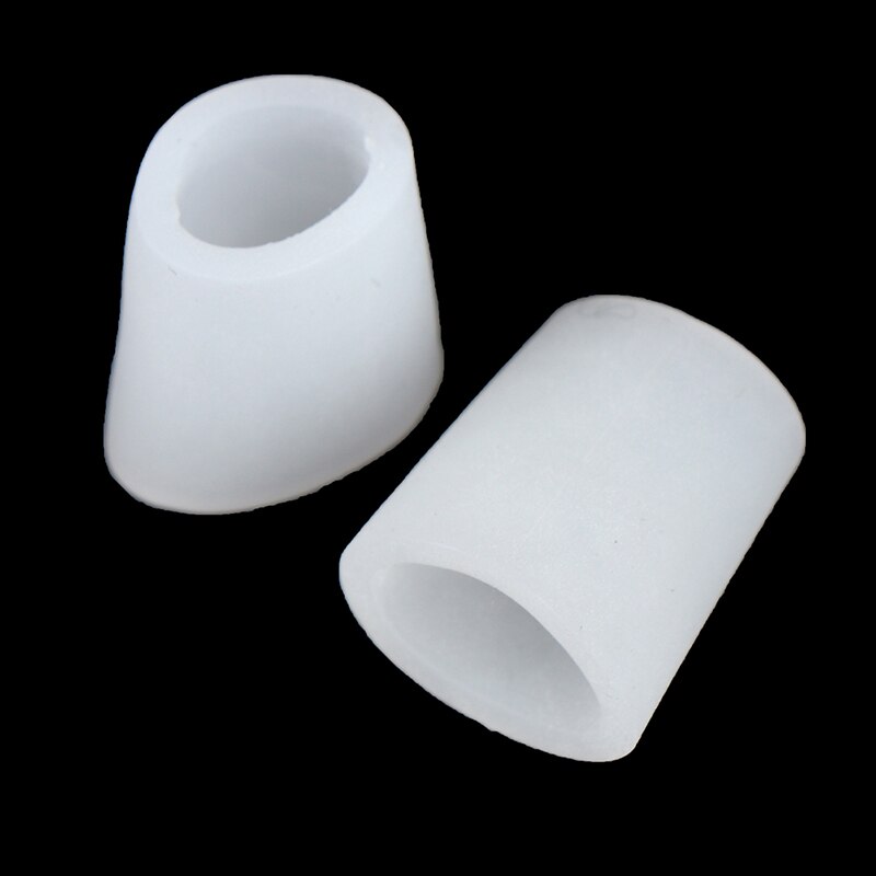 2 sztuk żel silikonowy mały palec u nogi rura odciski blistry korektor mały palec u ręki ochraniacz żel bolący guz palec u nogi osłona palca