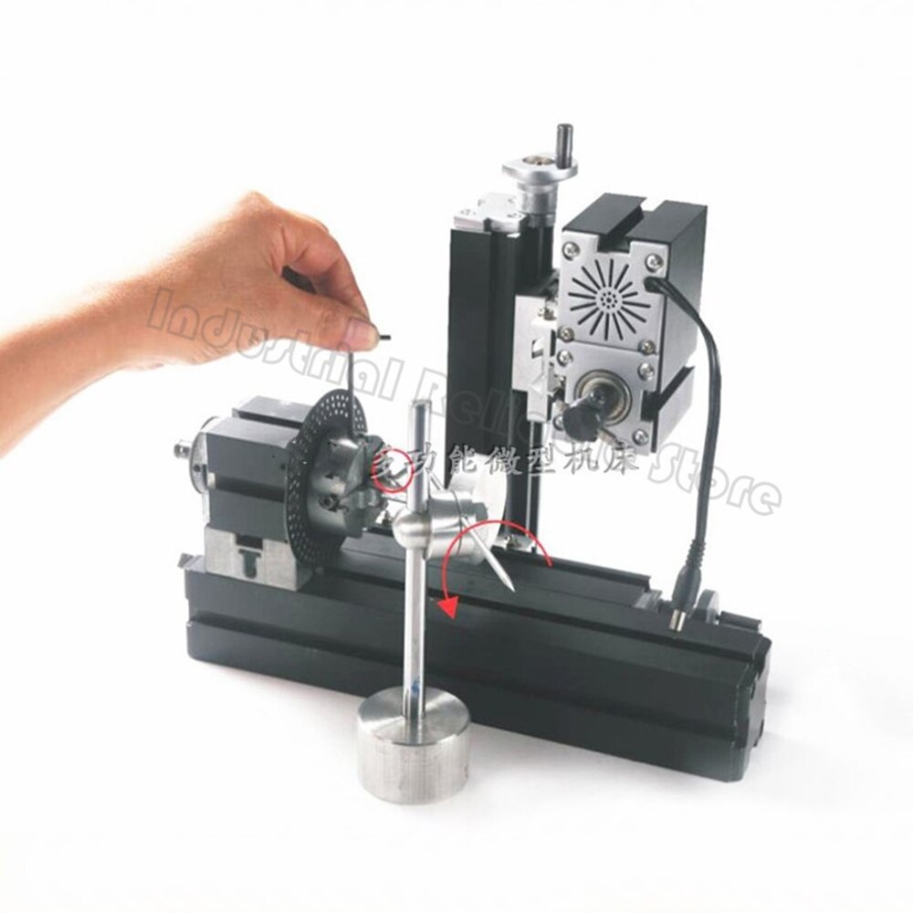 Z011 Mini Drill Chuck Zinc Alloy Manual Self-Centering Metal 3-Jaw 4 Jaw Lathe Chuck With 2 Chuck Key For CNC Lathe Machine Tool