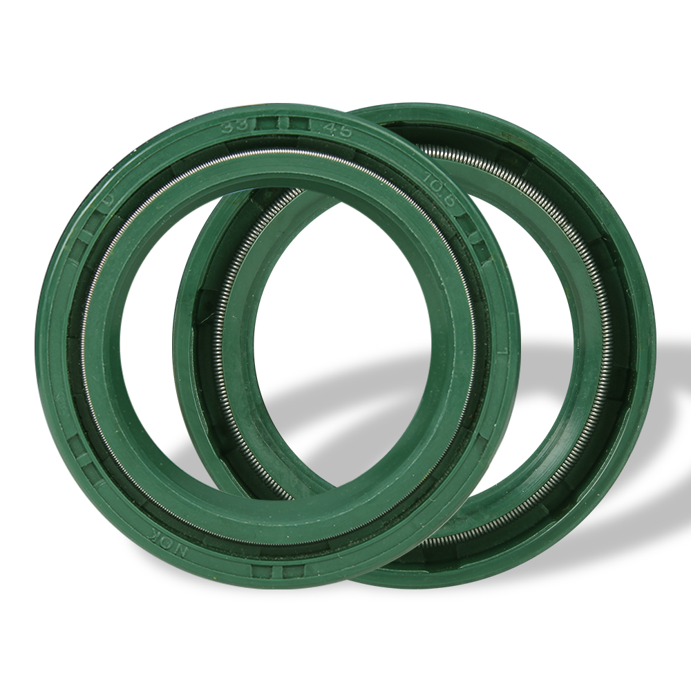 Cvk 33*45*10.5 Voorvork Schokdemper Demper Olie Afdichting Voor Yamaha BW200 BW350 TW200 TW200E SRX250 XV250 Virago 250 YZ80: green oil seal