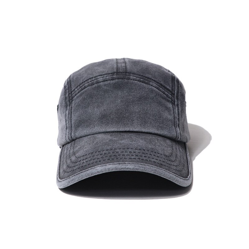Fünf Panel Casquette Dad Denim Baseball Cap Snapback Caps Knochen Masculino Casual Cowboy Hip Hop Hüte Für Männer Frauen: photo 3