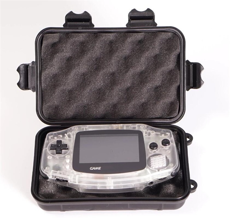 FUNNYPLAYING FOR GAMEBOY ADVANCE / GBA - WATERPROOF &amp; SHOCKPROOF PROTECTION / STORAGE BOX（5.31'' X 3.15 '' X 1.53 '' ）