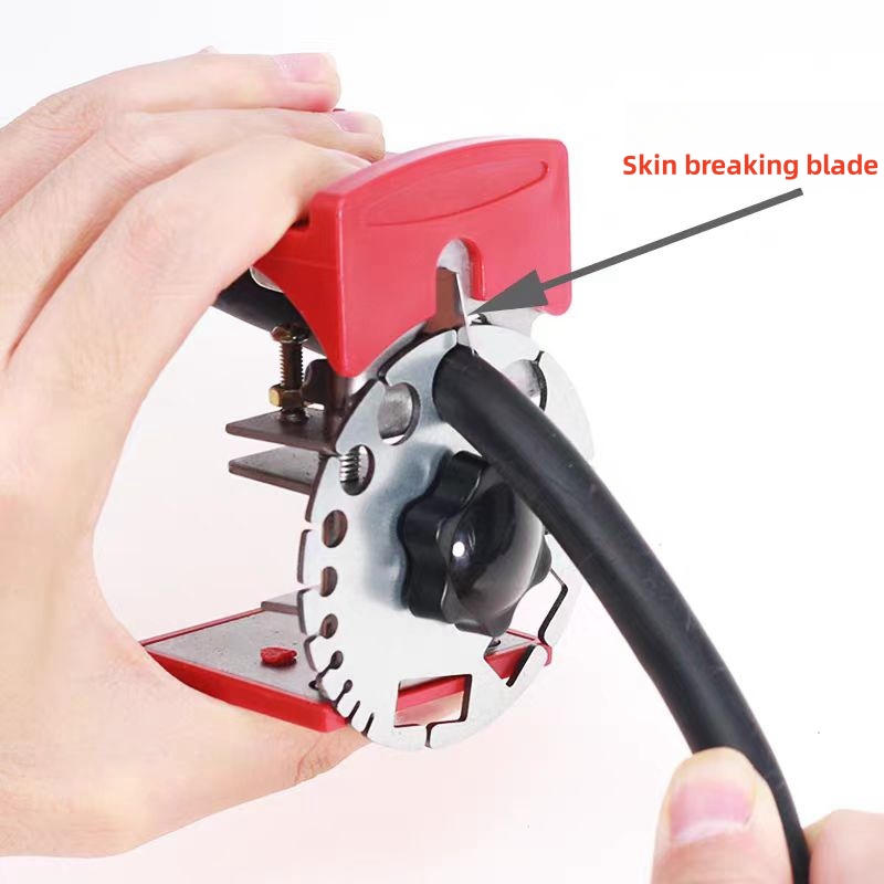 Draad Elektricien Kabelschaar Universele Handheld Quick Stripper Draagbare Elektrische Draadstripper Multitool Krimptang