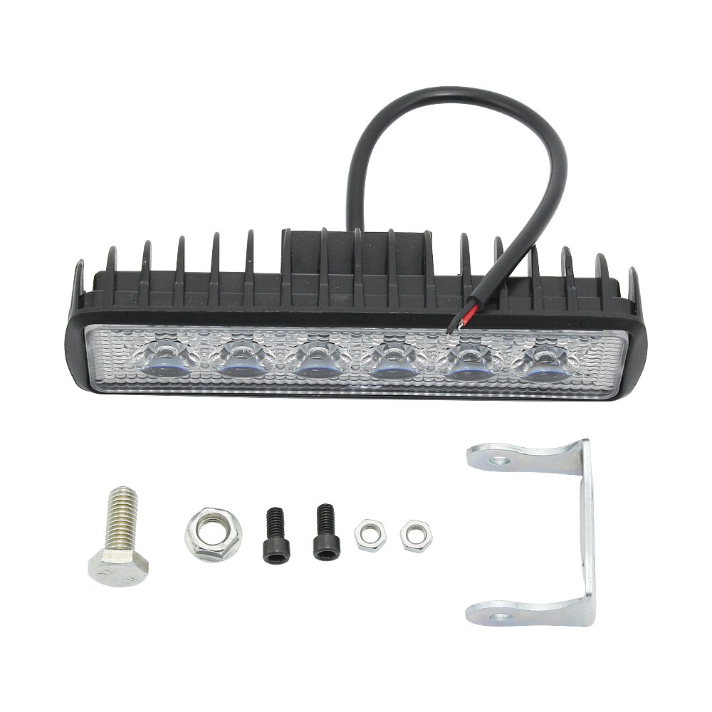 Led Werklampen, Drl Auto 'S, Focus 18W, 12V, Suv, Suv, Atv, motorfiets, 1 U.