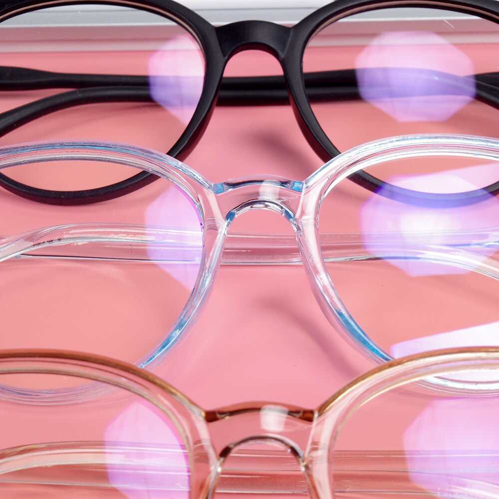 1 pc briller, der blokerer for blåt lys, unisex, anti-øjnebriller, computerstrålingsbeskyttelse i flere farver, valgfri