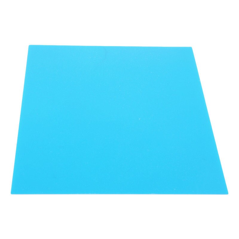 PVC hoja de plástico de colores hoja transparente modelo Kits de construcción para niños adultos en tamaño 200*300mm espesor 0,3mm: Transparent blue