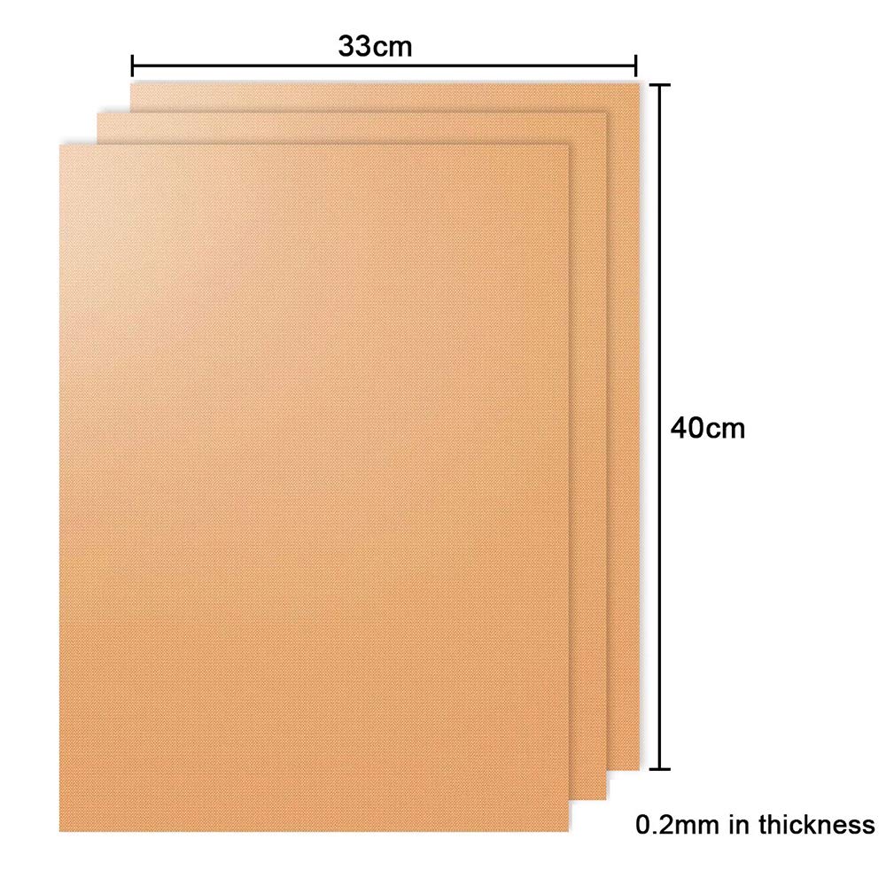Tapis pour grille en cuivre | Tapis de cuisson de Barbecue, en or 100% antiadhésif, sans PFOA, recouvert de PTFE et réutilisable, approuvé par la FDA