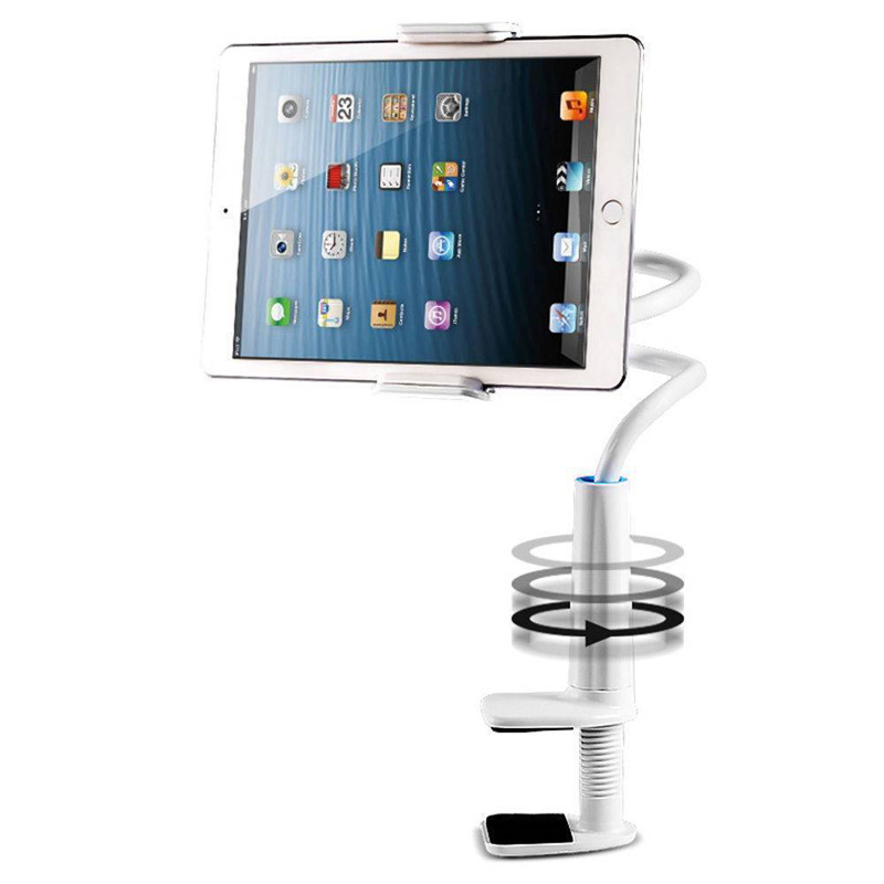 Supporto Universale Lazy 360º per Tablet Braccio Flessibile Scrivania Letto - Per iPad Telefono