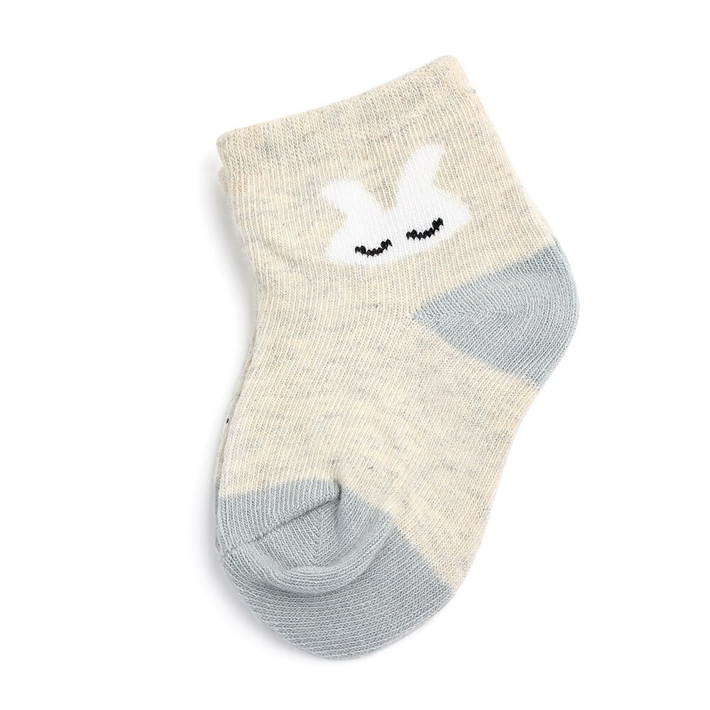 AiKway 1 Pair Baby Socks Cotton Solid Color Boy Girl Children Socks Cute Newborn Cartoon Socks Unisex: 10