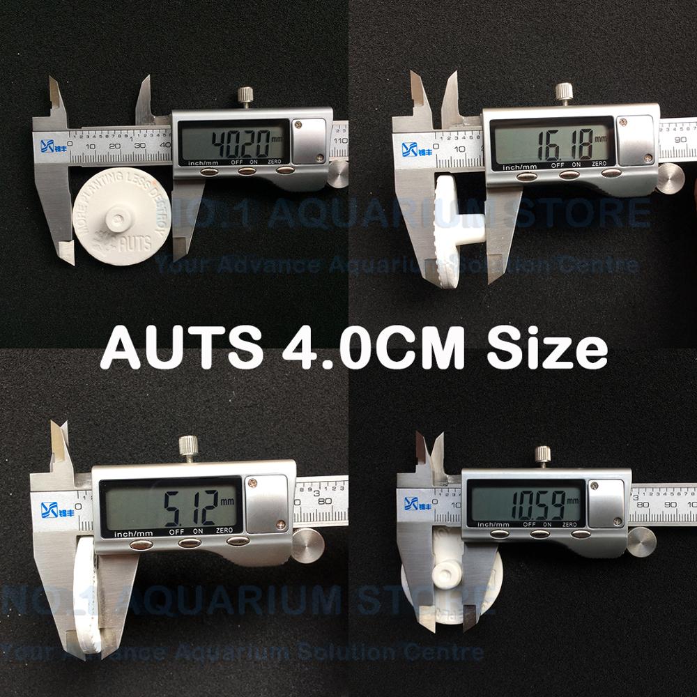 10 stk/parti atus keramiske nano-teknologi bio-plug frag stik til dine koraludbredelsesbehov: Atus 4.0cm coralfrag