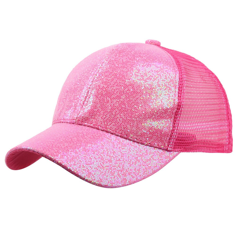 Trend Mannen Vrouwen Katoen 5 Panel Baseball Caps met Dubbele Mes Printing Pet Chapeau Trucker Hoed outdoor zonnehoed tropenhelm: Hot Pink / S