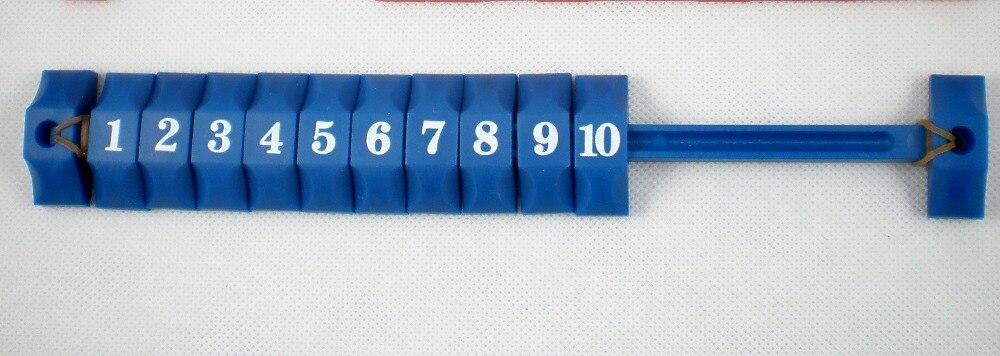 Kisangel 2x Tischfußball-Punktezähler – 10-stellig, Aus Kunststoff, Für Standard-Kicker-Tische