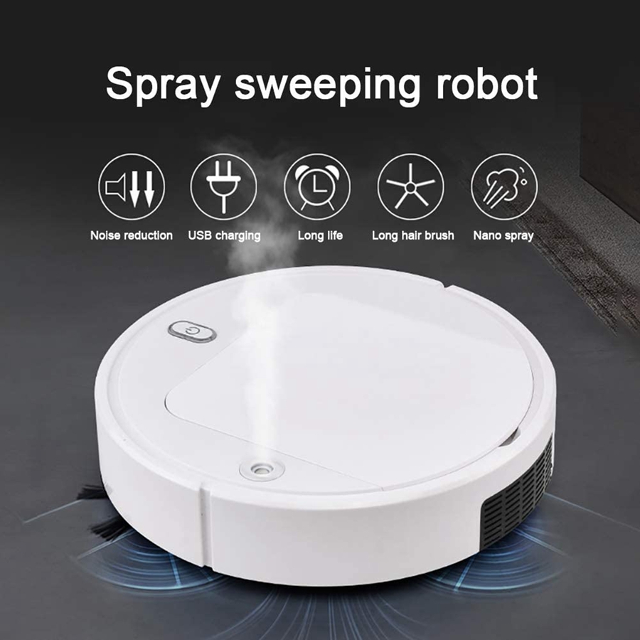 Intelligente Roboter Staubsauger, mit Uv-Funktion, Spritzgerät Funktion, Stille, USB Ladung Roboter-staubsauger