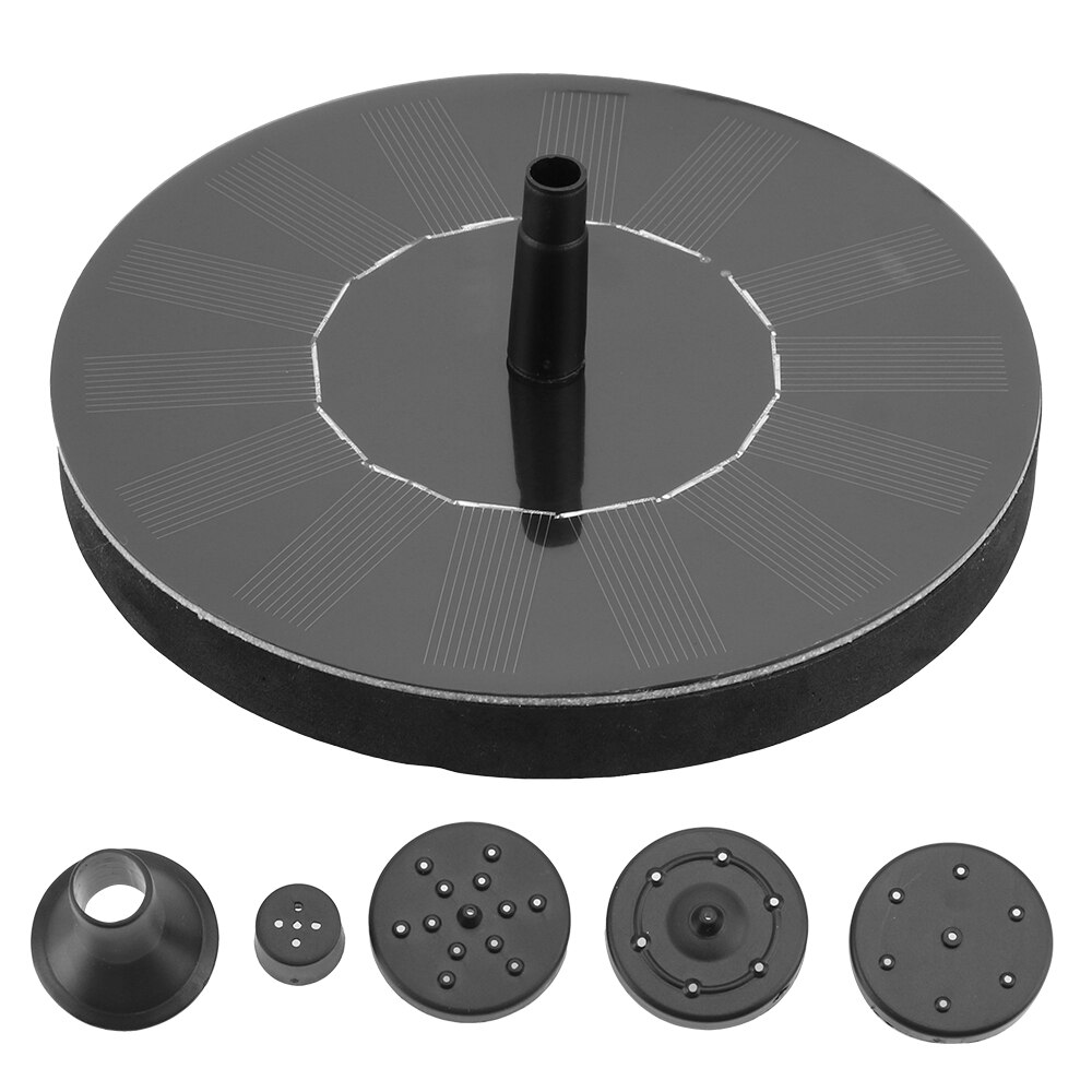 For Garden Pool Pond Mini Floating Fountain Garden Patio Decor Fountain Solar Fountain