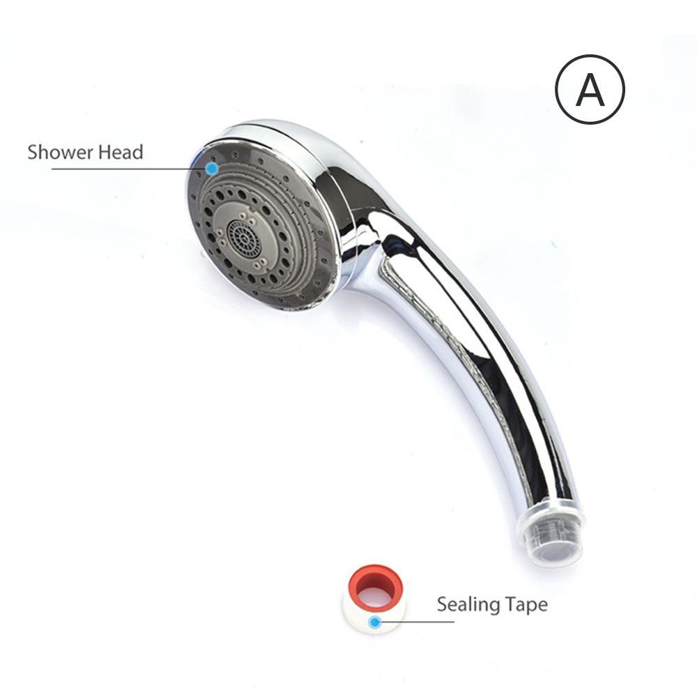 7- modus munnstykke dusjhode dusj sprøyte håndholdt regnstråle sprøyte dusjhode høytrykk med rør kraftig massasjebad