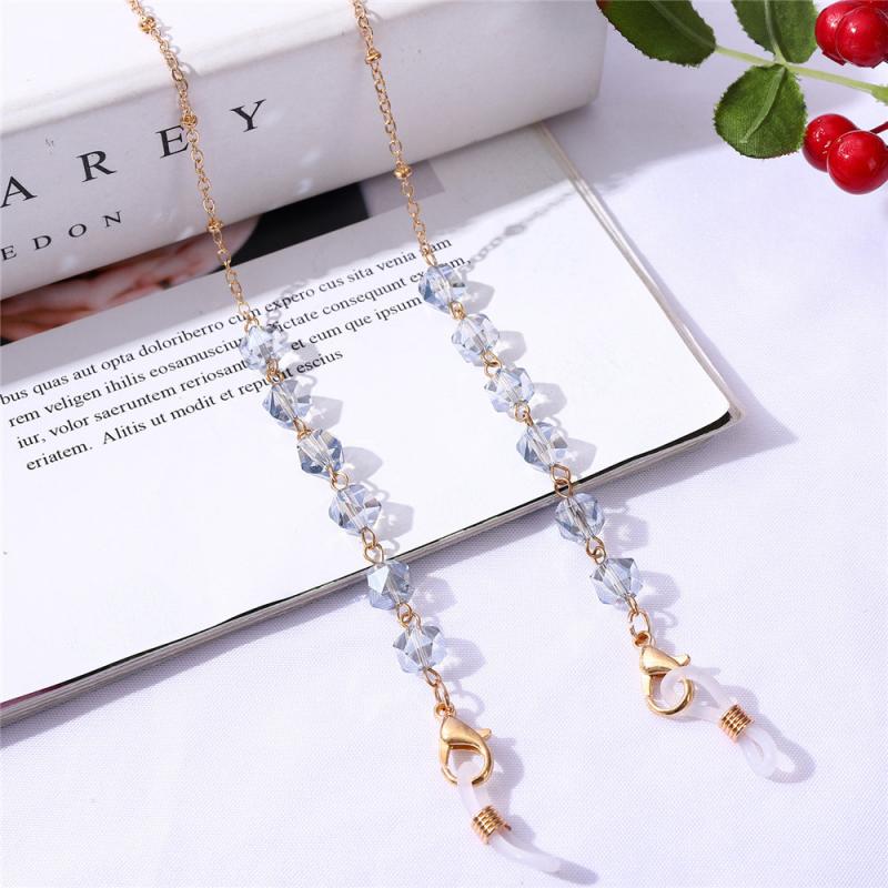 70CM Sunglasses Face Masking Chain Glasses Chain Lanyard Delicate Crystal Eyeglasses Chains Neckless Cord Rope Jewelry: 05