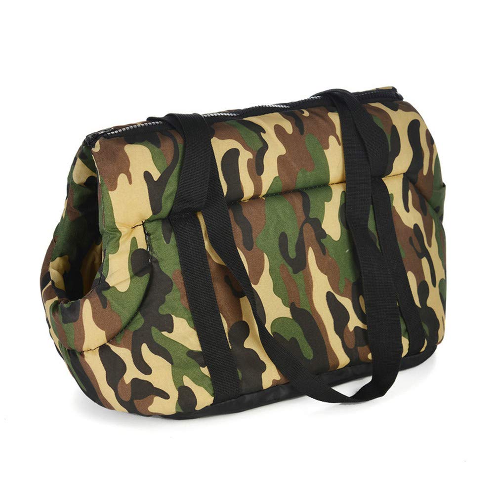 Lemmikkikissa kantolaukku mukava pehmeä pentu koira kissat reppu olkalaukut ulkoilu lemmikit reppu laukku pienille koirille chihuahua mopsi: Ilman turkkia / L 55 x 26 x 27cm
