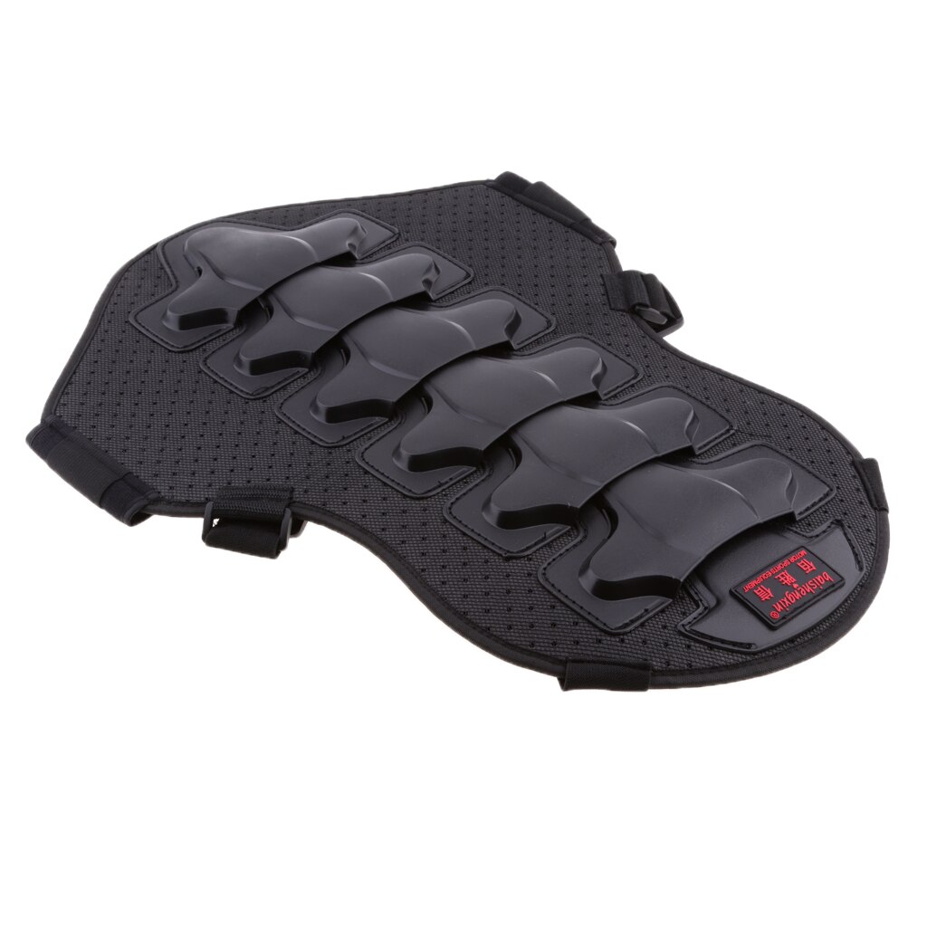 Protección trasera de motocicleta Motocross bicicleta escalada de roca esquí patinaje ciclismo espalda Anti-caída chaleco protector armadura negro