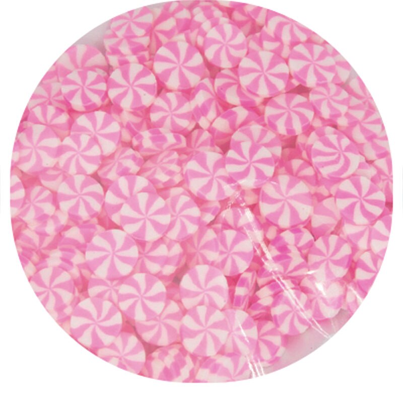 30g doux polymère argile tranches noël bonbons arrose pour Slimes remplissage charmes moelleux boue remplissage bricolage artisanat accessoire: 11 candy shape