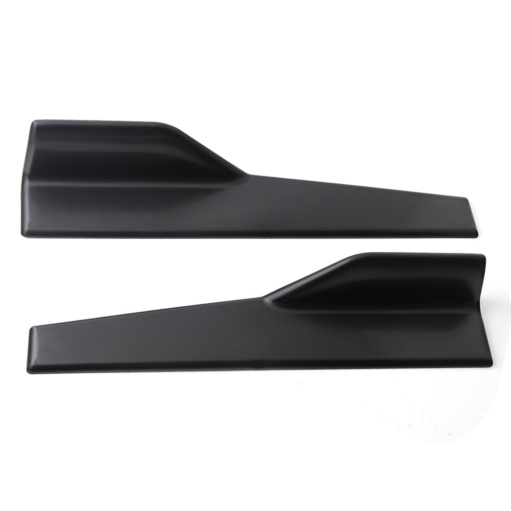 2 Pcs Universal Fit Black Side Rok Rocker Splitters Winglet Vleugels voor Auto 'S XR657