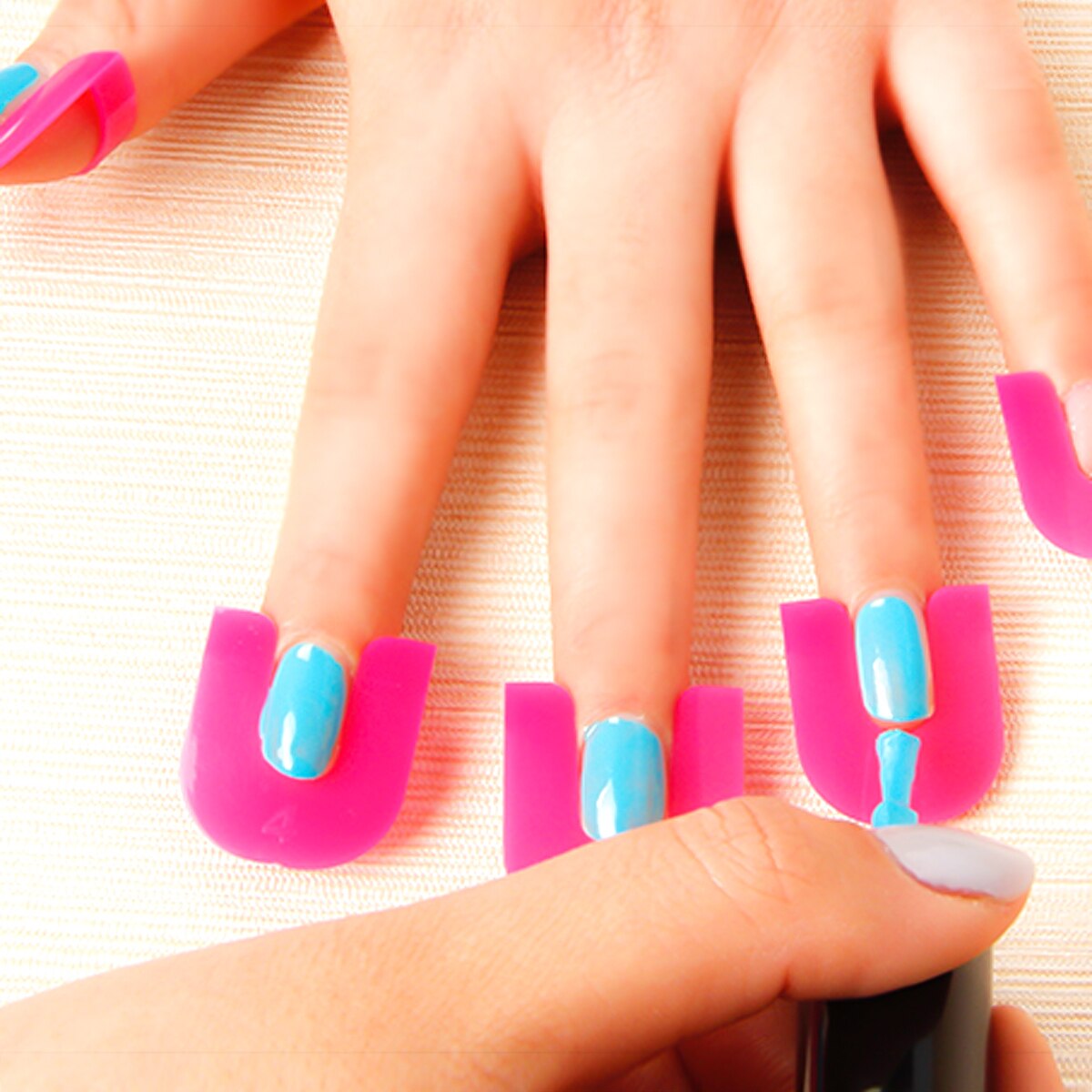 Protège les ongles de la distance du vernis à ongles, 26 pièces, rend votre doigt plus parfait, outil de manucure, 10 tailles, K510