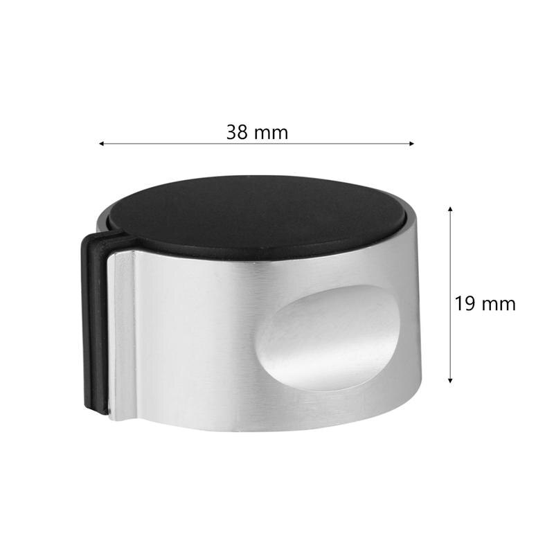 5 Stuks Metalen Gasfornuis Knoppen 8mm Fornuis Controle Bereik Oven Knop Brander Knop Gaskookplaat Schakelaar Vervangende Accessoires