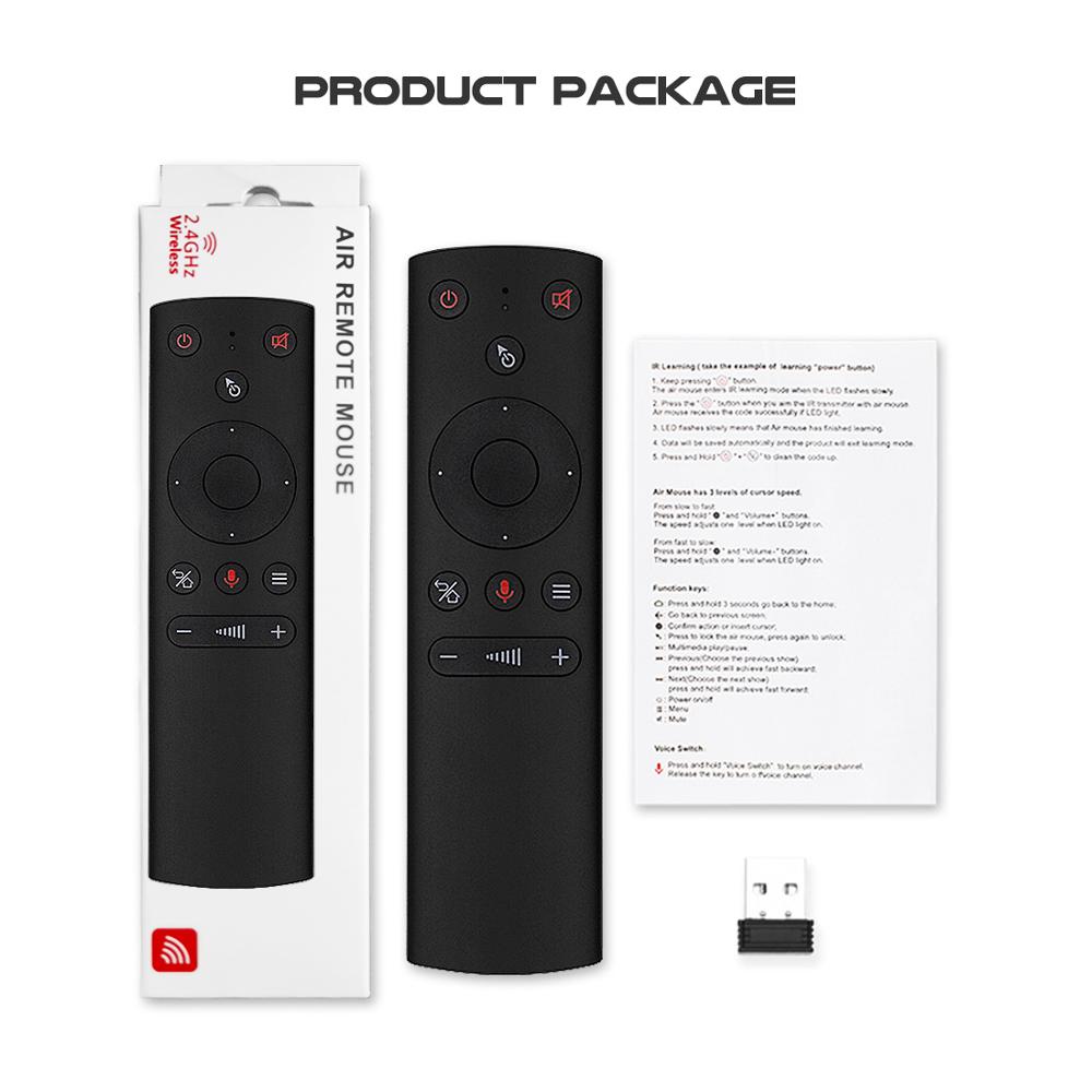 Q5 Draadloze Air Mouse Afstandsbediening met Voice Control en Gyro Q5 Draadloze Air Mouse Afstandsbediening met Voice Control en Gyro