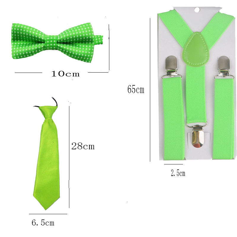 Cute Kids Bow Tie Children Candy Color Necktie Bab... – Grandado