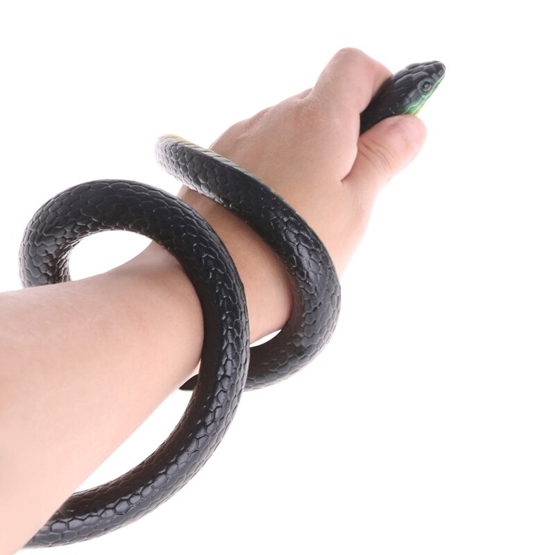 1Pc 130Cm Echte Rubber Speelgoed Nep Slang Magie Speelgoed