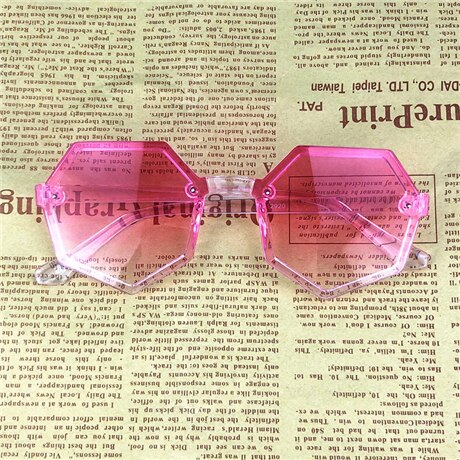 Sød lille bi børn solbriller mærke børn piger drenge småbørn solbriller gul pink katteøje oculos de sol infantil: Lyserød