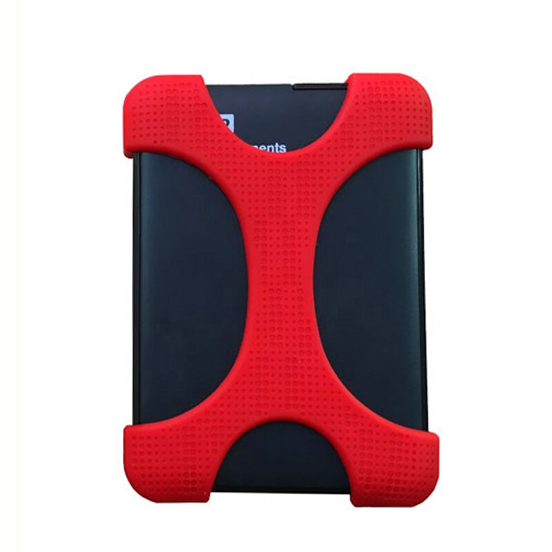 2.5" Shockproof Hard Drive Disk HDD Silicone Case Cover Protector For Backup Plus External Hard Drive