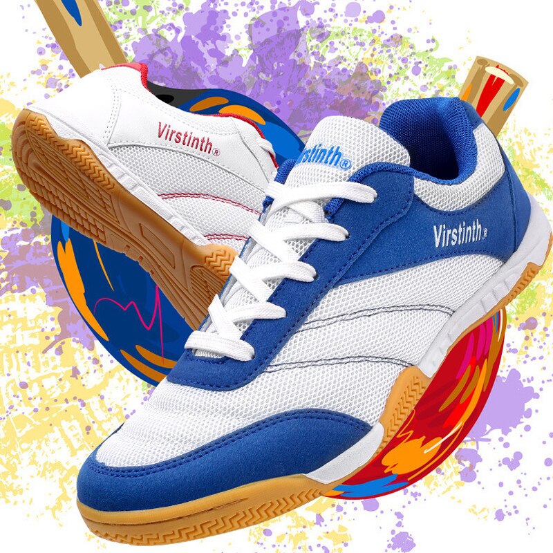 Zapatillas de tenis de mesa profesionales para adultos, calzado de tenis de mesa de entrenamiento, con fondo inferior