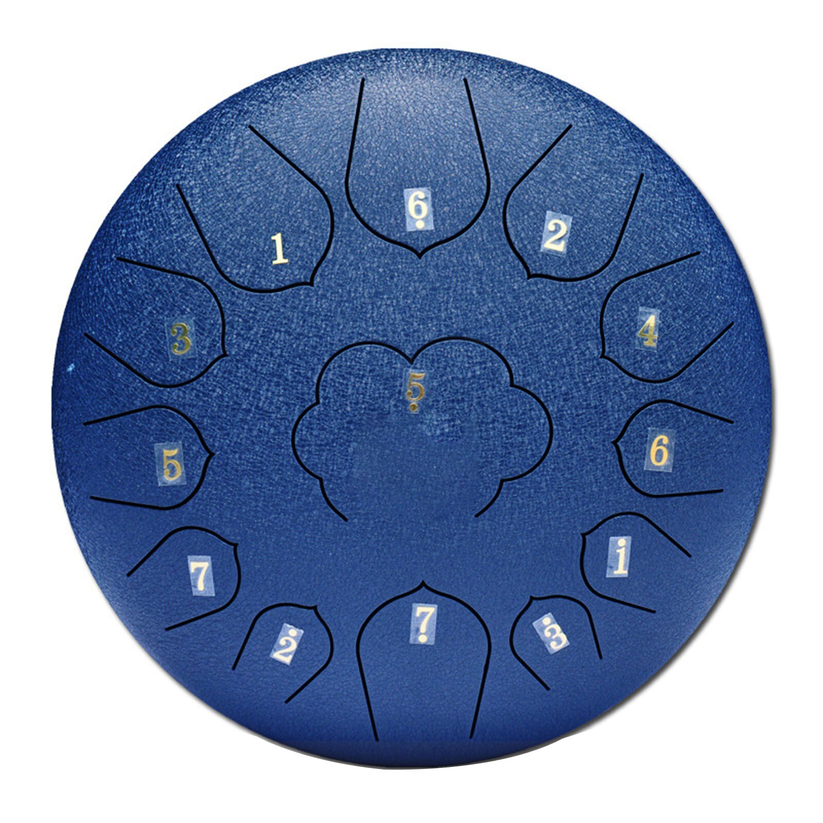 12 Inch 13 Note C Tone Tongue Drum Steel Percussion Hand Drum Percussion Instrument Yoga Meditation Relax Drum Kit: B