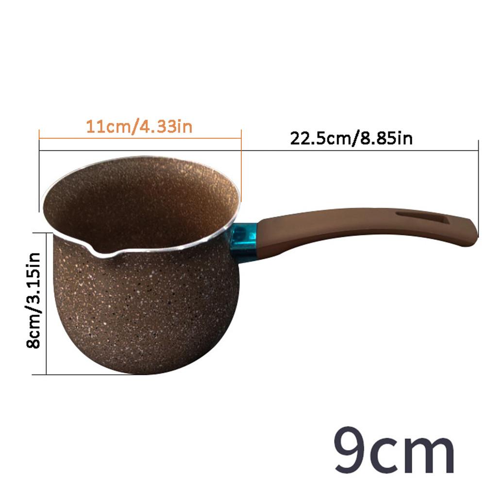 Anti-broeien non-stick Koffie Melk Pot Mini Koffiekopje Voedingssupplement Servies Keramische Gecoat Kleine Melk Pot keuken Tool 20E: 10cm