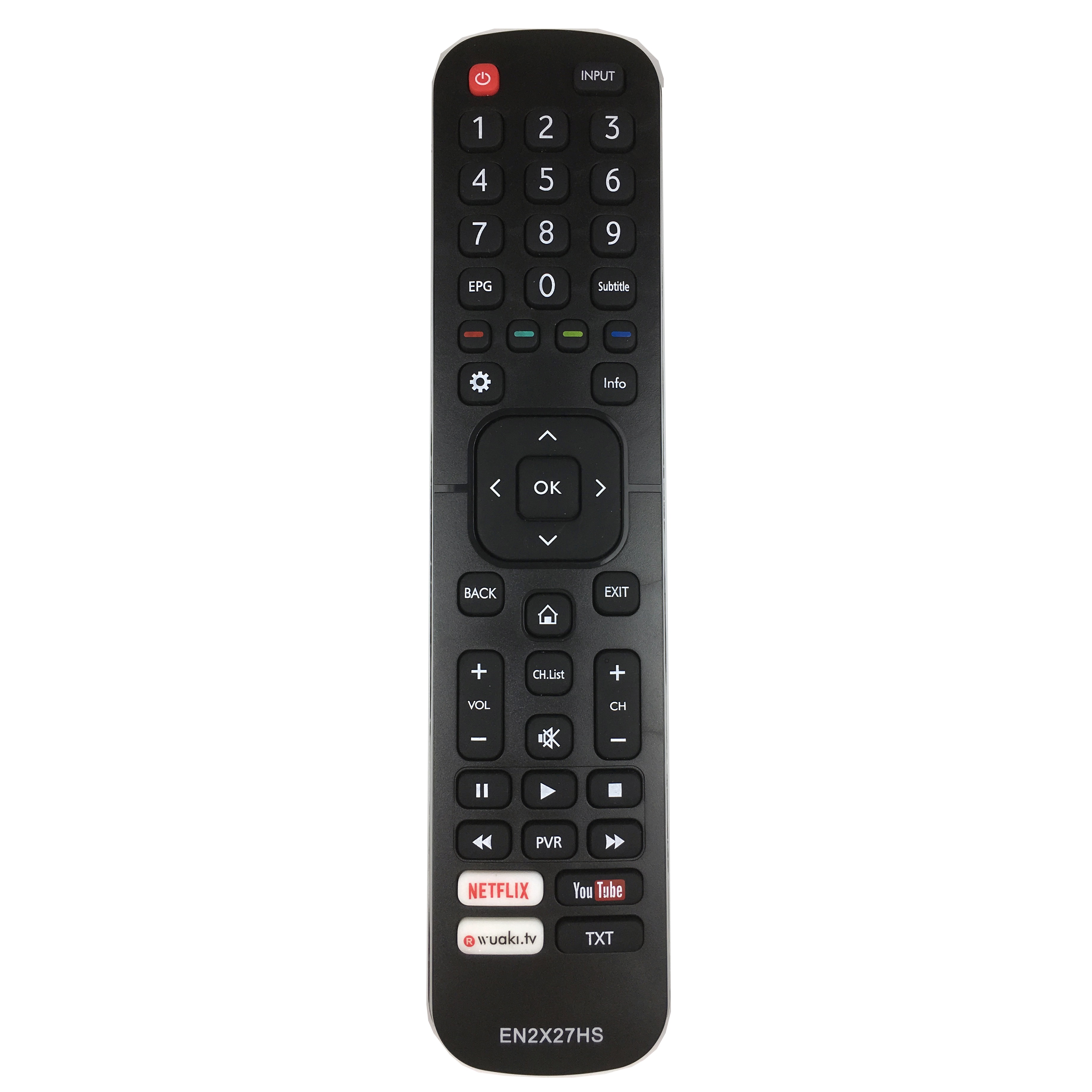 Remote Control EN2X27HS for HISENSE TV H55M3300 H50M3300 H49M3000 H49M2600 H43MEC3050 H75M7900 H65M7000