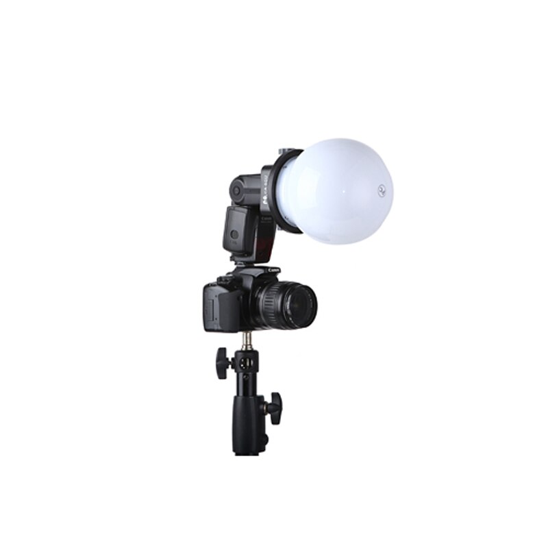 K9 adaptateur de Flash à montage universel CA-SGU avec boule de diffuseur de Grobe SGA-DB150 pour Canon Nikon YongNuo Godox Flash Speedlite