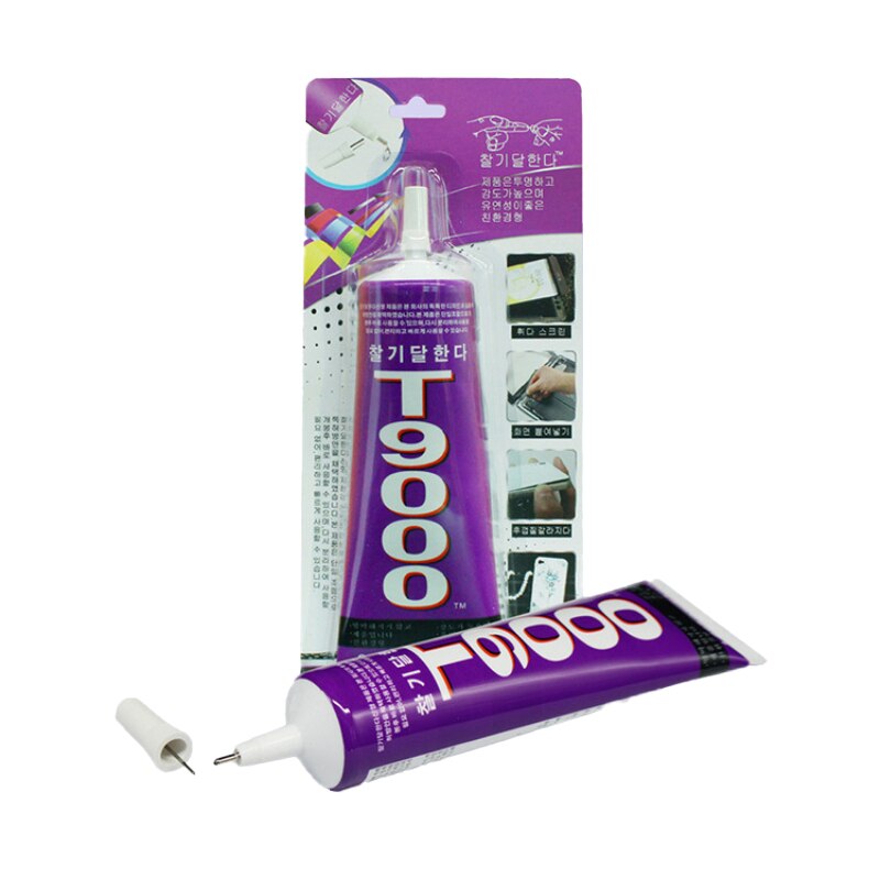 T9000 15Ml Super Lijm Vloeibare Lijm Multipurpose Industriële Voor Diy Sieraden Crystal Rhinestone Telefoon Screen Glas Lijm Tool