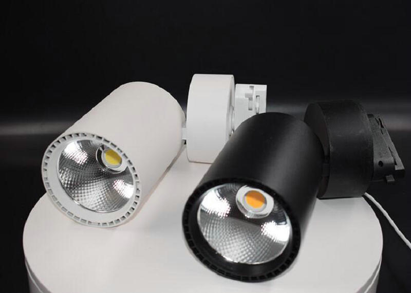 12 W 24 W COB LED Spoor licht aluminium Plafond Spoor verlichting Spot Rail Spots Vervangen Halogeenlampen