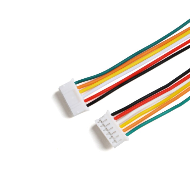 Connecteur JST PH 2.0 mâle/femelle, 2 broches, JST-PH mm/2.0mm, 10 pièces de 20CM: 6P Female