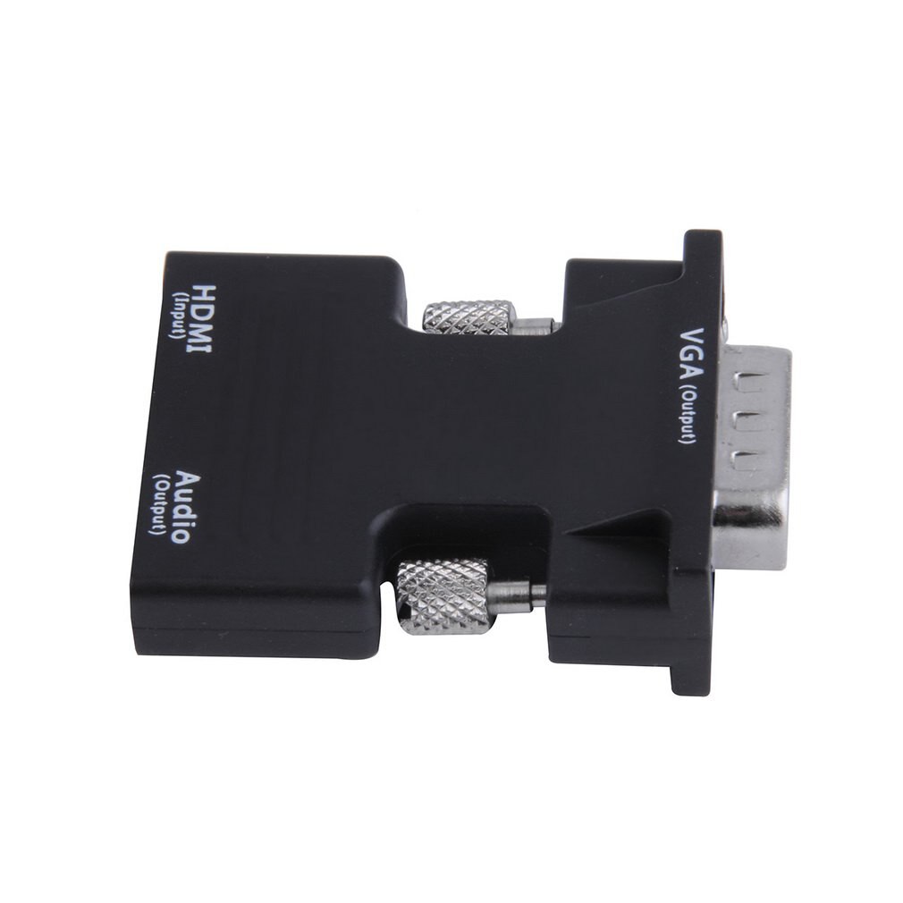 HDMI Female to VGA Male Converter Adapter Support 1080P Signal Output