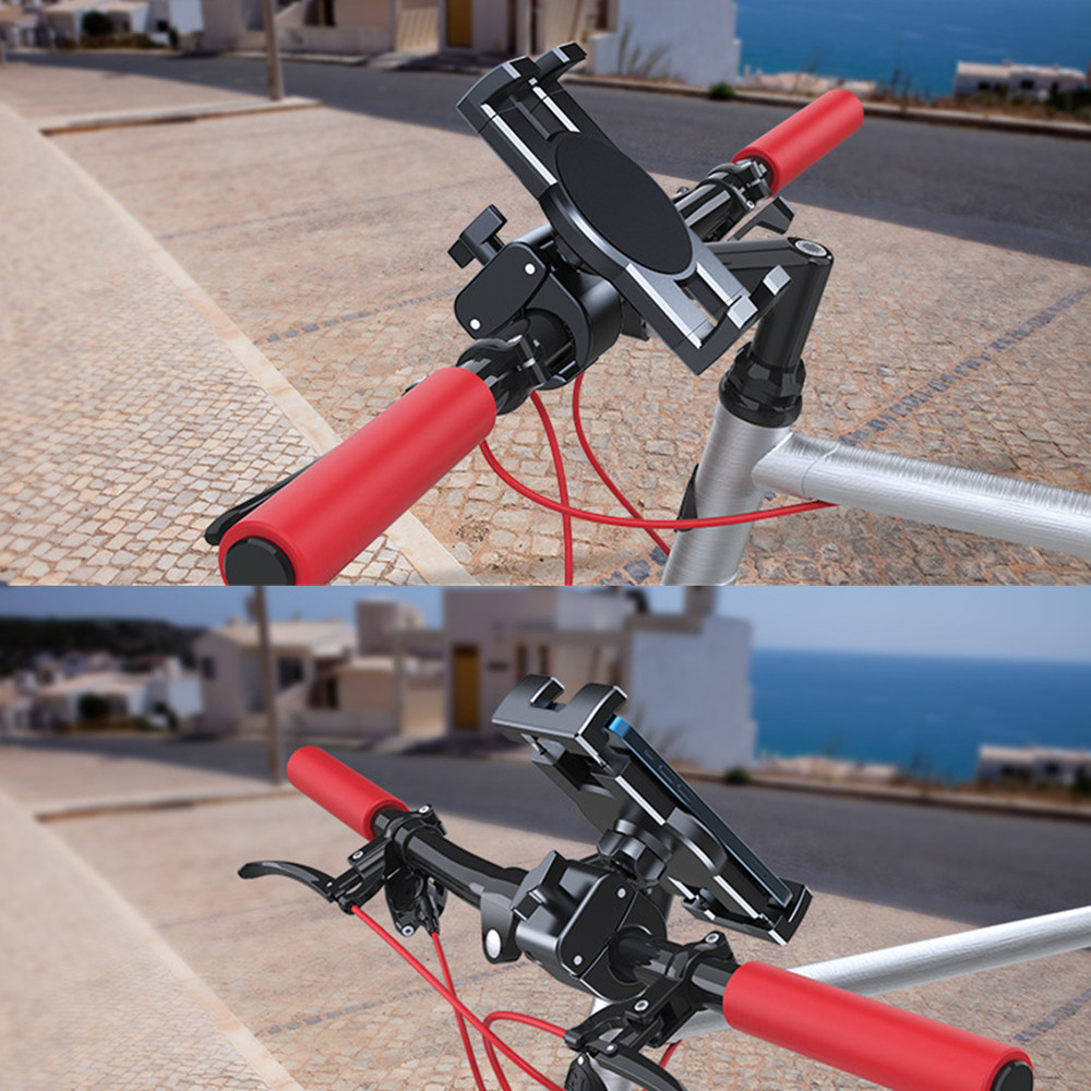 Soporte de abrazadera para tableta y manillar de 4,7 a 13 pulgadas, soporte para teléfono con Clip para motocicleta, bicicleta y Scooter para iPad 12,9 S8 S7 Fe Plus
