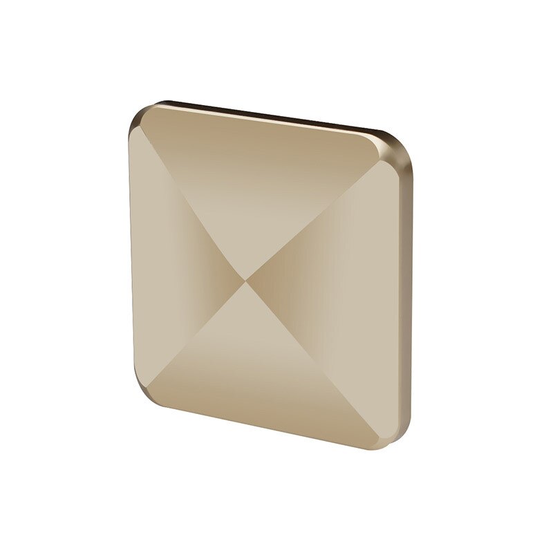 Anti-gravity Square Magic Square Flip Square Pocket Toy Desk Toy Office Rotating Toy Relieve Stress Kinetic Kids Desk: Gold - A