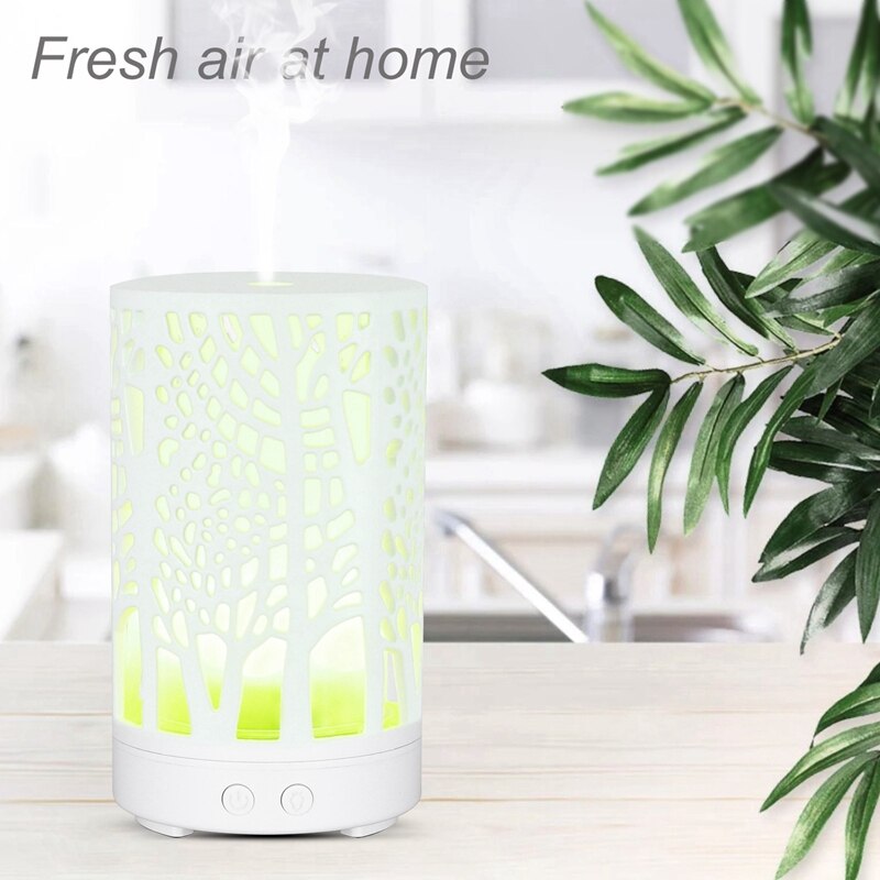 Etherische olie diffuser 200ml huishoudelijke aroma luchtbevochtiger koele mist voor slaapkamer kantoor