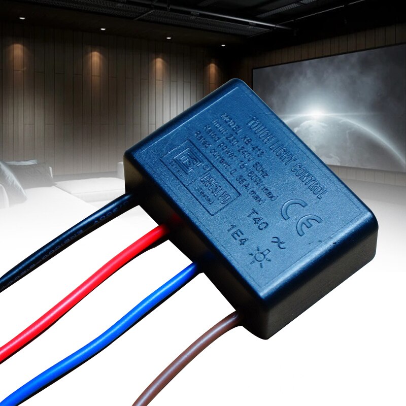 1Pc Touch Schakelaar 220V 1A Elektrische Apparatuur Tafellamp Parts On/Off 3 Way Touch Control Sensor lamp Lamp Verlichting Accessoires
