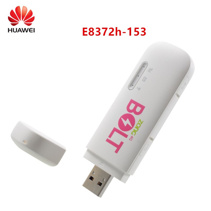 Débloqué Huawei E8372 E8372h-608 E8372h-153 E8372h-155 Antenne 3G 4G LTE 150Mbps WiFi routeur Modem USB Dongle 4G wifi De Voiture: E8372h-153