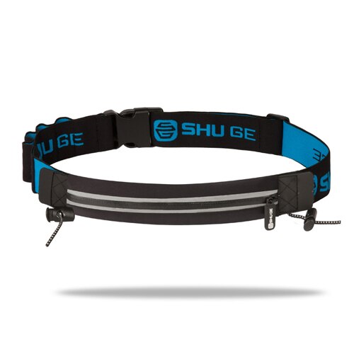 Running Race Number Belt Waist Bag Phone Bib Holder Fanny Pack For Marathon Travel Cycling Fitness Gym: black