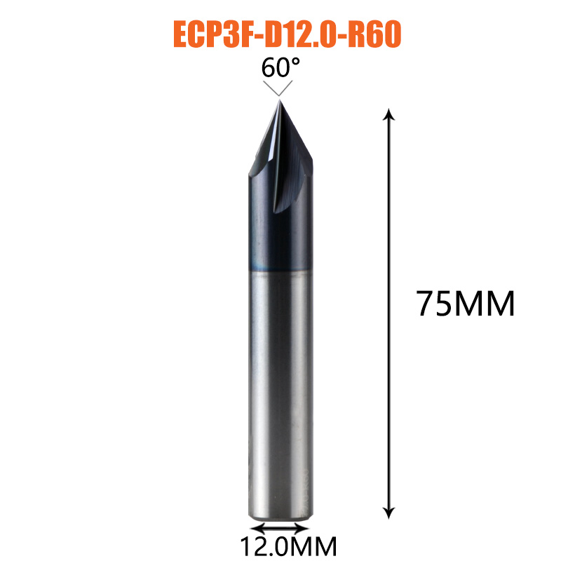 1pc canto arredondamento chanfro fresas 3-12mm rebarbação cnc madeira metal roteador bit chanfradura fresa canto redondo sobre bit: 29mm