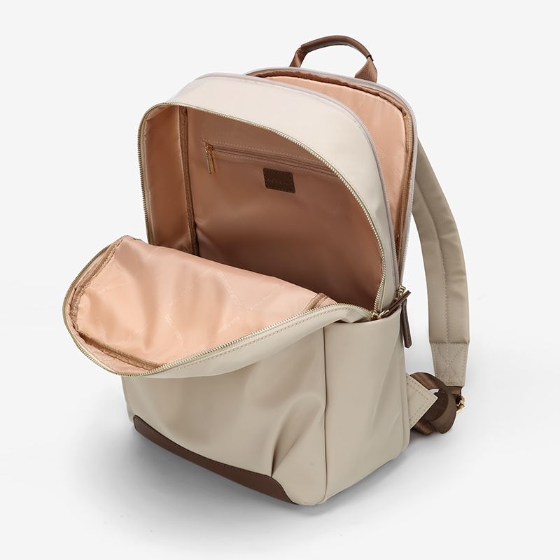 GOLF Laptop Backpack Women 15 Inch Waterproof Black Travel Backpacks Zipper Business Commuter Computer Bags